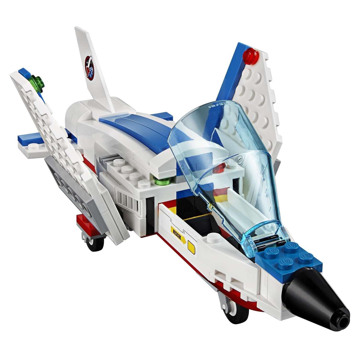 Конструктор LEGO City Space Port Транспортер для учебных самолетов (60079) - фото 14