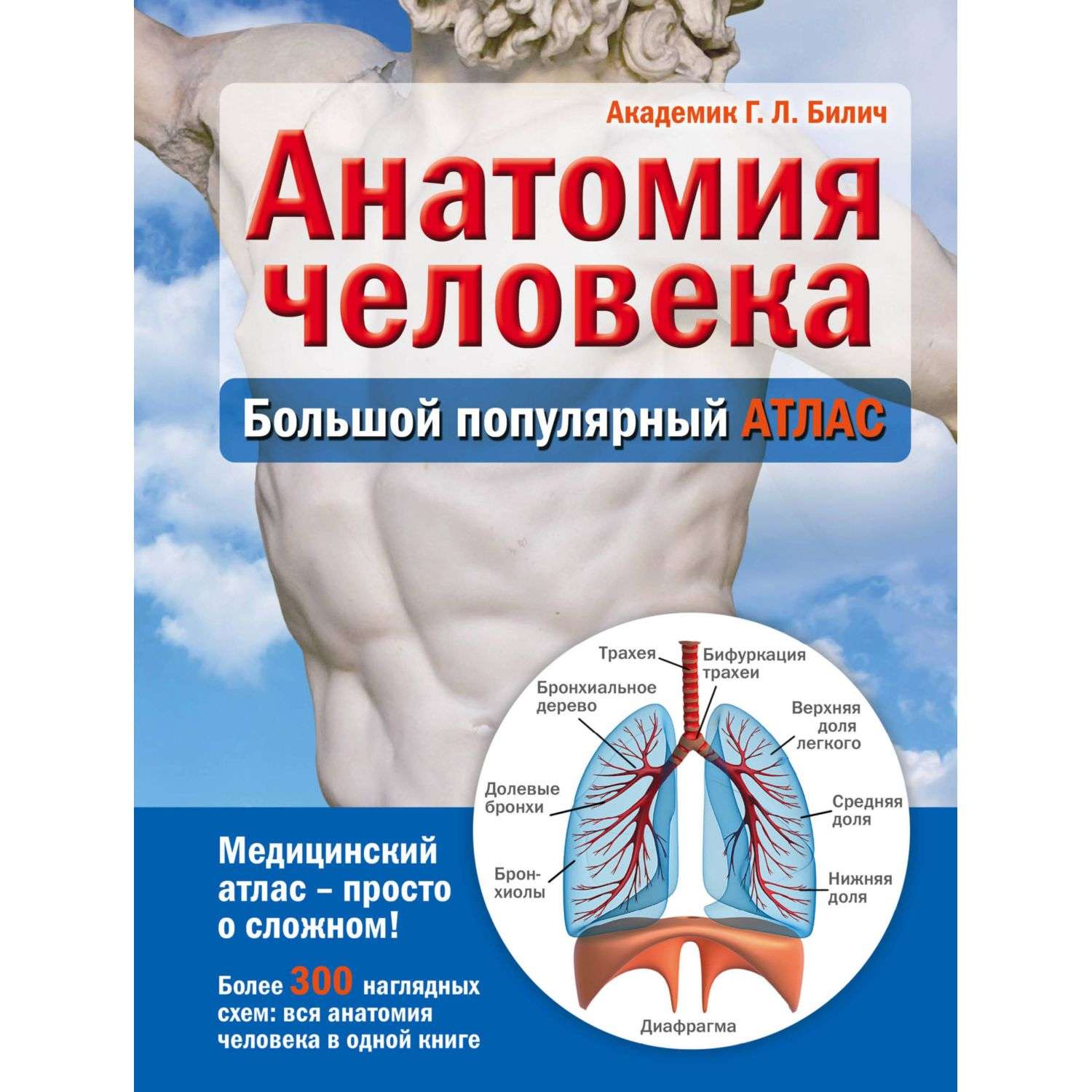 Книга Эксмо Анатомия человека большой популярный атлас - фото 1