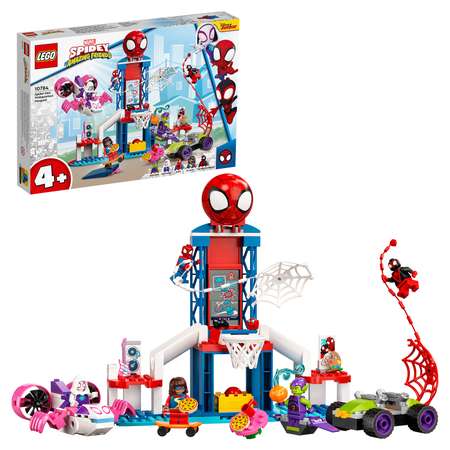 Конструктор LEGO Spidey Вечеринка в штабе Человека Паука 10784