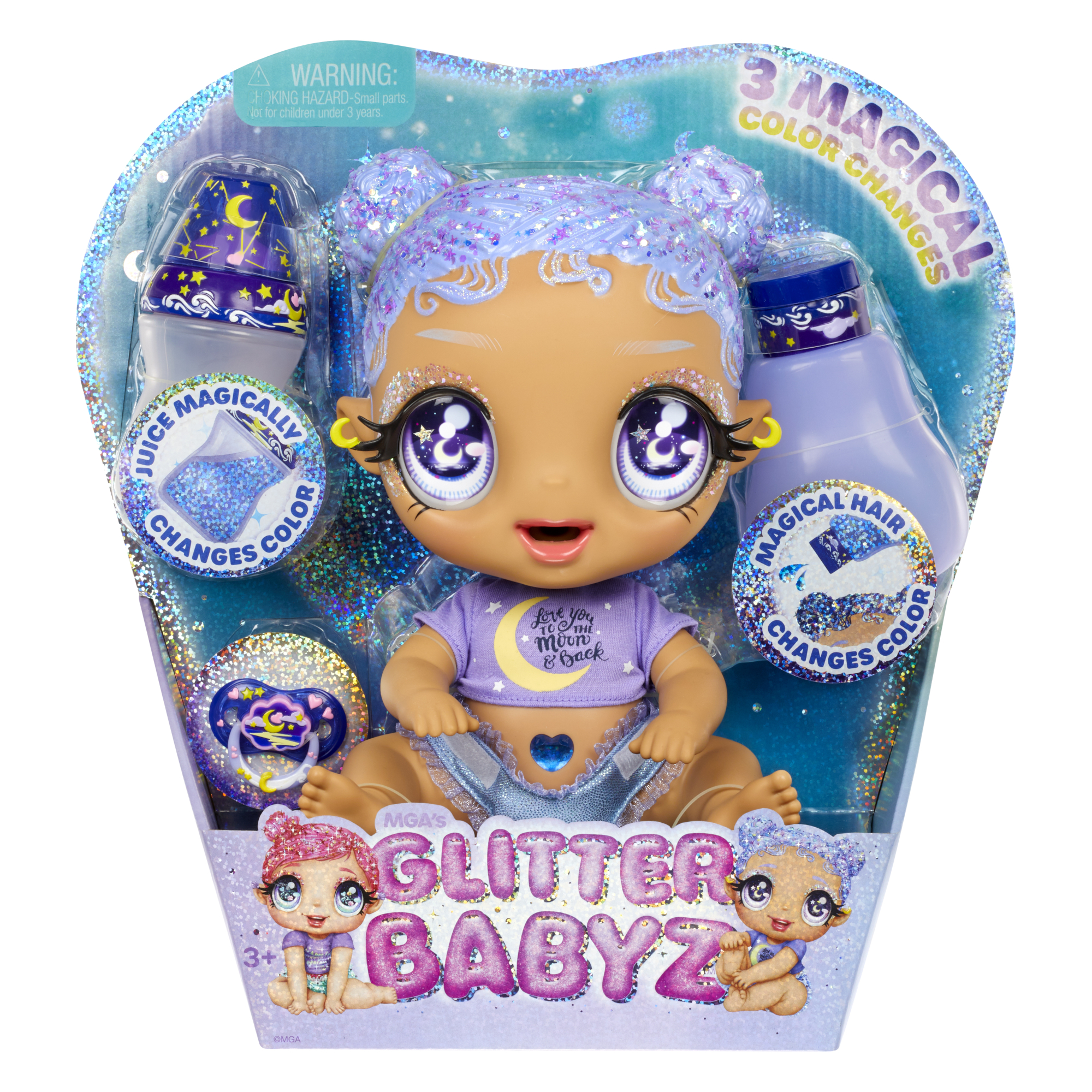 Кукла Glitter Babyz серия 2 Selena Stargazer 580171EUC - фото 4