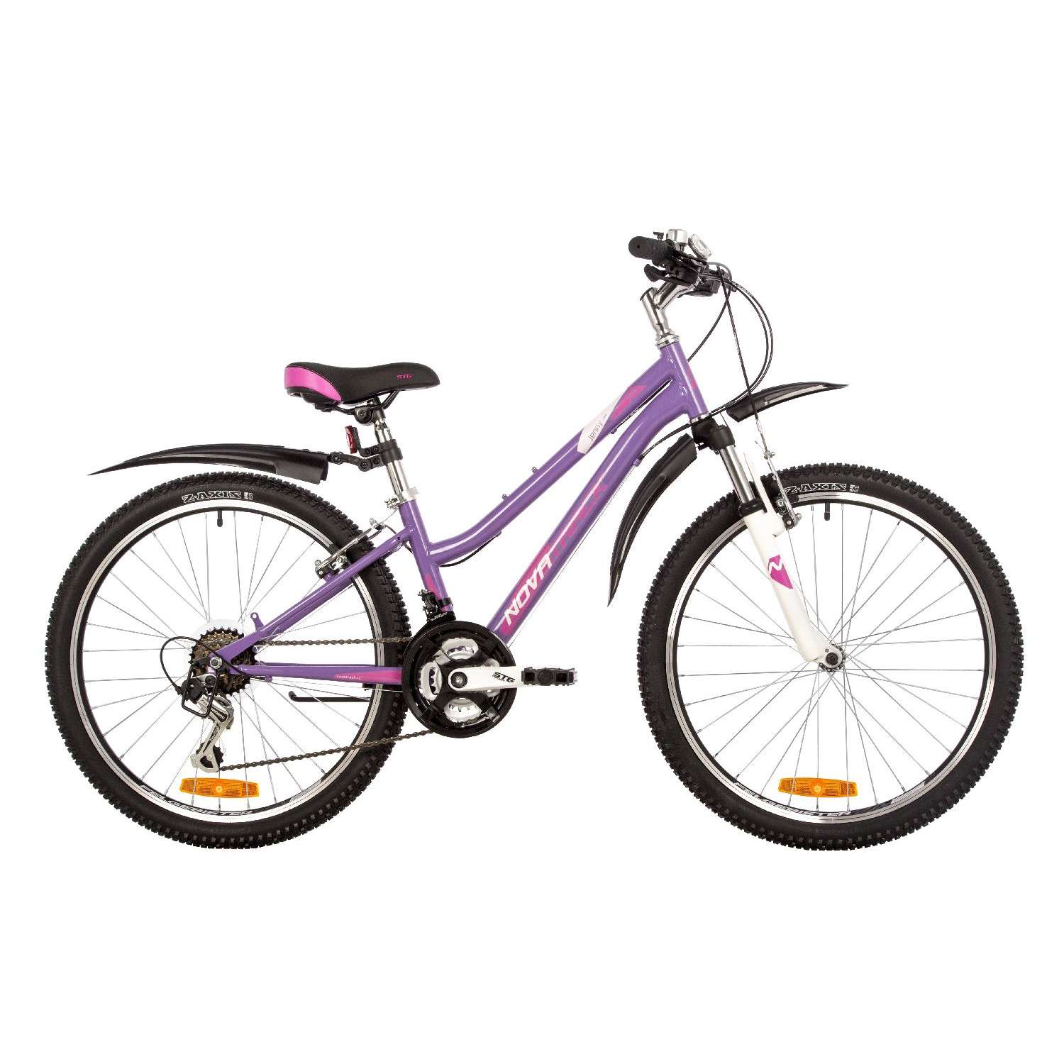 Велосипед 24JENNYPRO фиолет. NOVATRACK JENNY PRO - фото 2