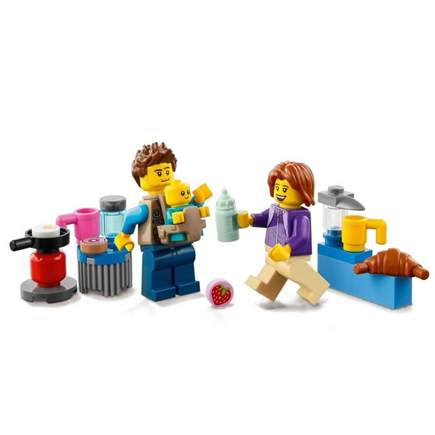Конструтор LEGO City LEGO 60283 Дом на колесах для отдыха - фото 5