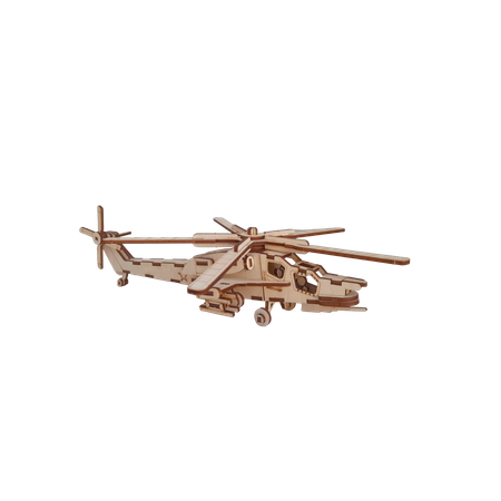 Сборная модель конструктор Чудо-Дерево Вертолет МИ-28