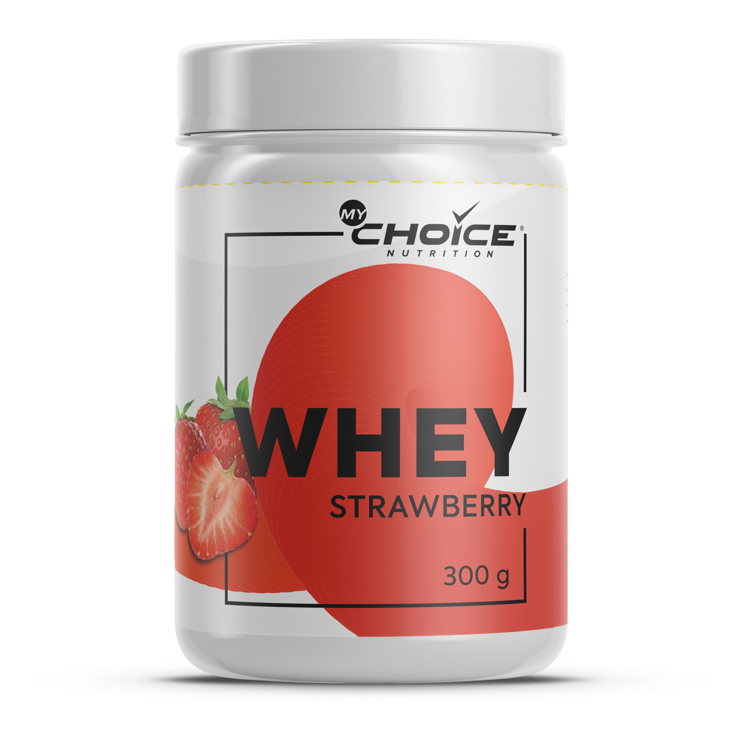 Напиток растворимый MyChoice Nutrition Whey Pro клубника 300г - фото 1