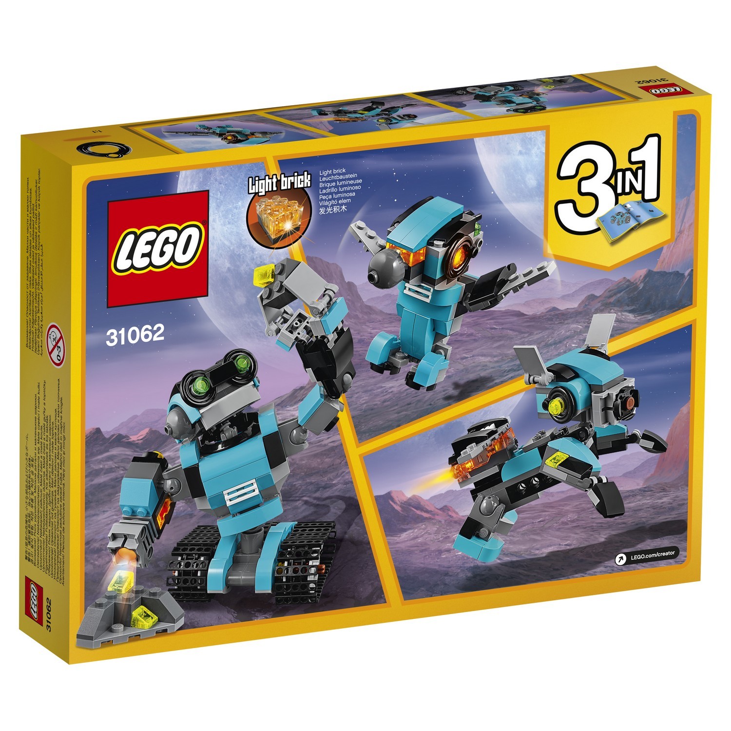 Lego creator robo explorer on sale