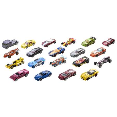 Машинки Hot Wheels Набор из 20 шт серия Basic