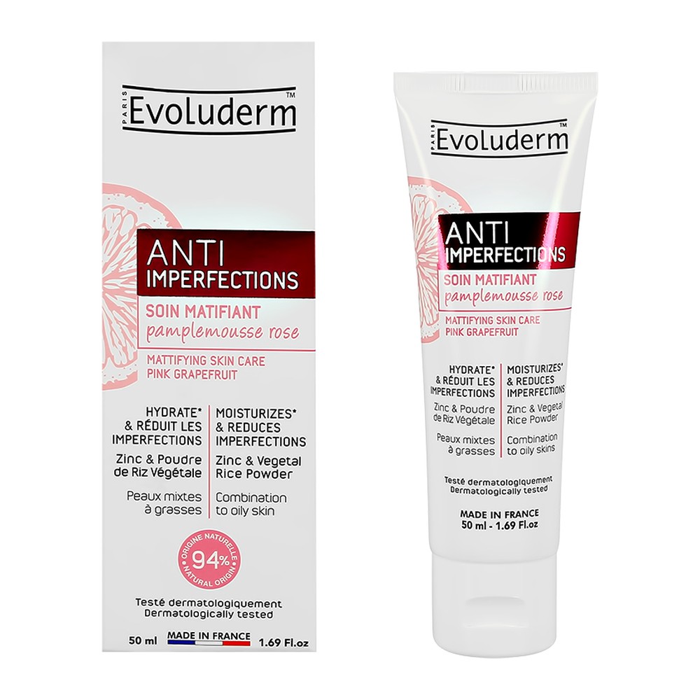 Крем для лица Evoluderm Anti imperfections против несовершенств матирующий 50 мл - фото 4