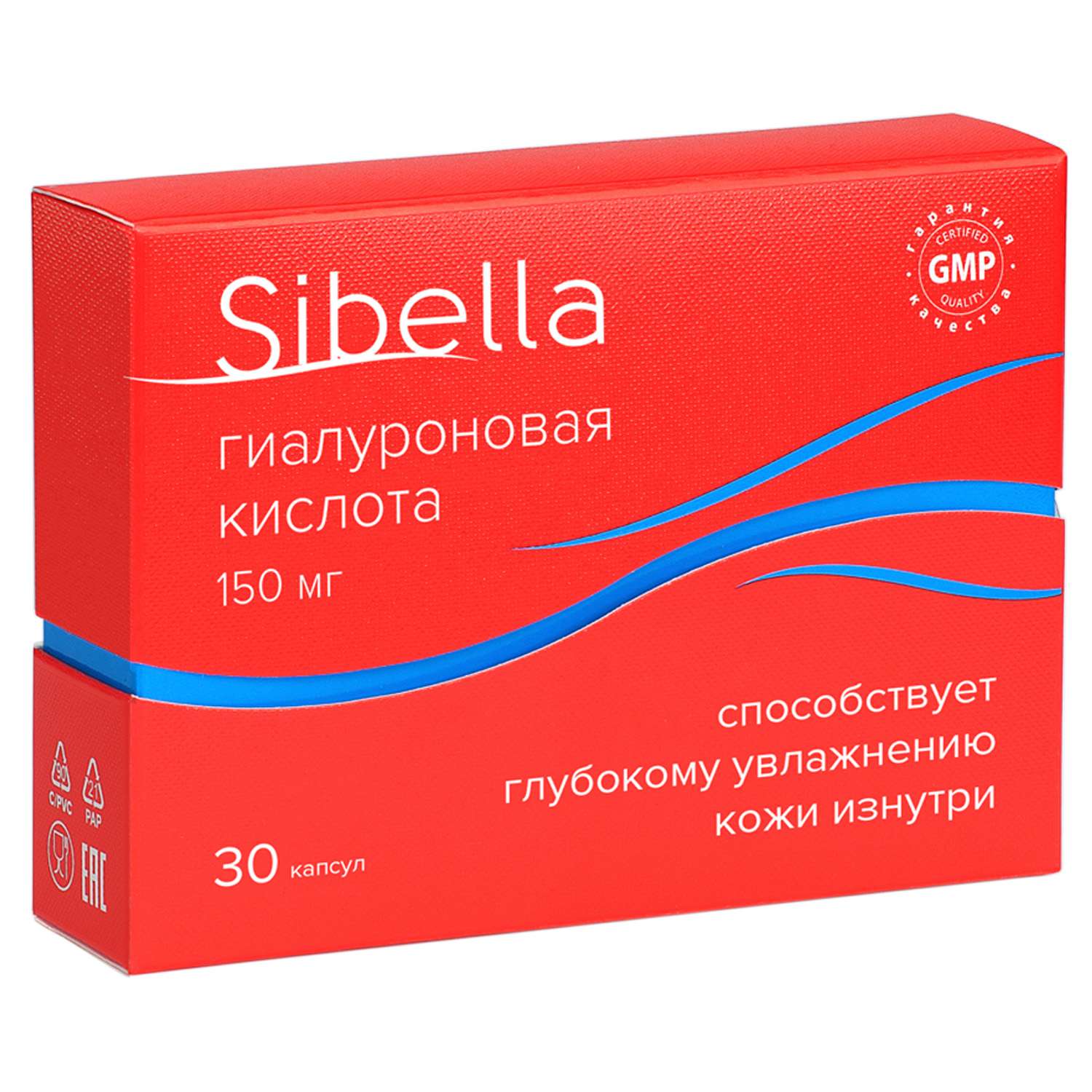 Sibella Гиалуроновая кислота 0.34г*30капсул - фото 1