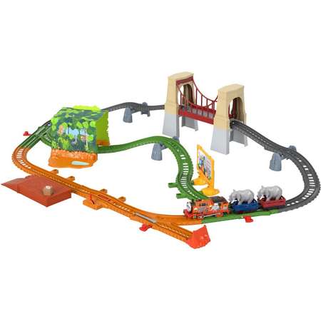 Набор игровой Thomas & Friends Железная дорога Ния и слон GPD84