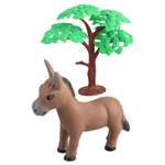 Игровой набор Mioshi Маленькие звери: Ослик 9х10 см дерево