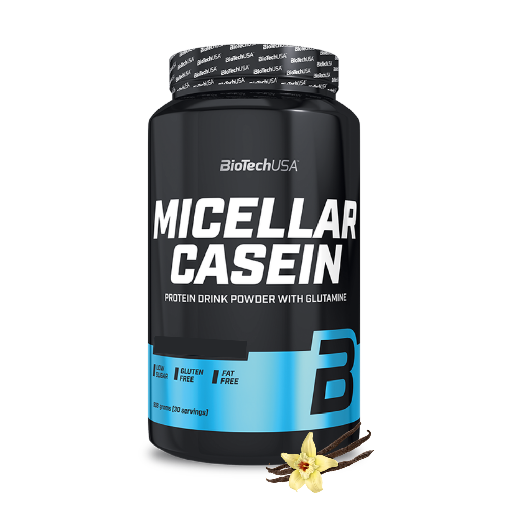 Мицеллярный казеин BiotechUSA Micellar Casein 908 г. Ваниль - фото 1