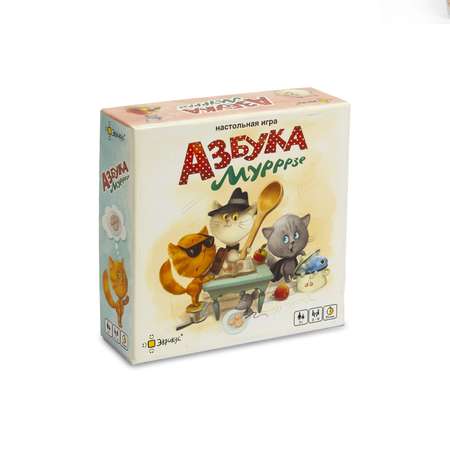 Настольная игра Эврикус Игра настольная "Эврикус" "Азбука Мурррзе" .