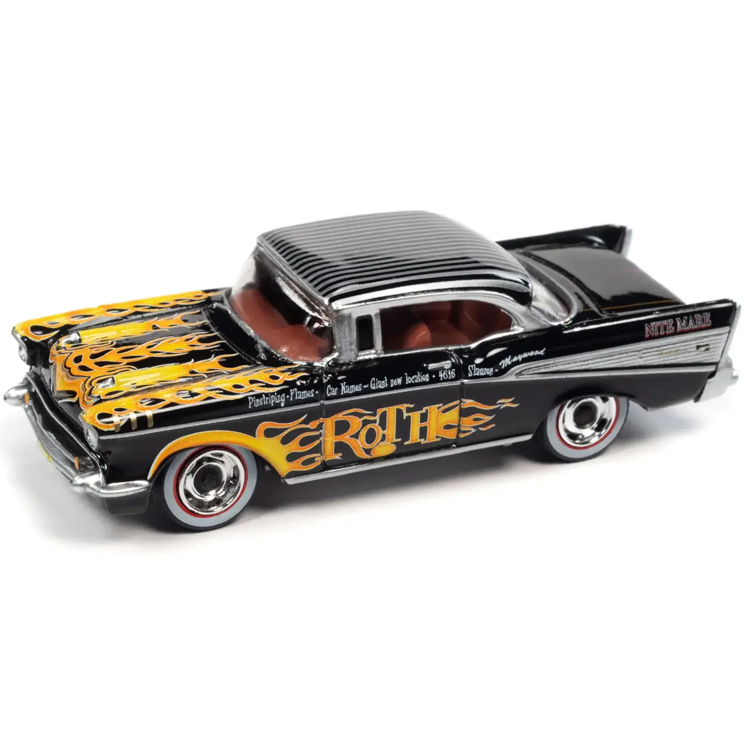 Автомобиль Johnny Lightning Chevy Bel Air 1:64 JLCC008 - фото 3