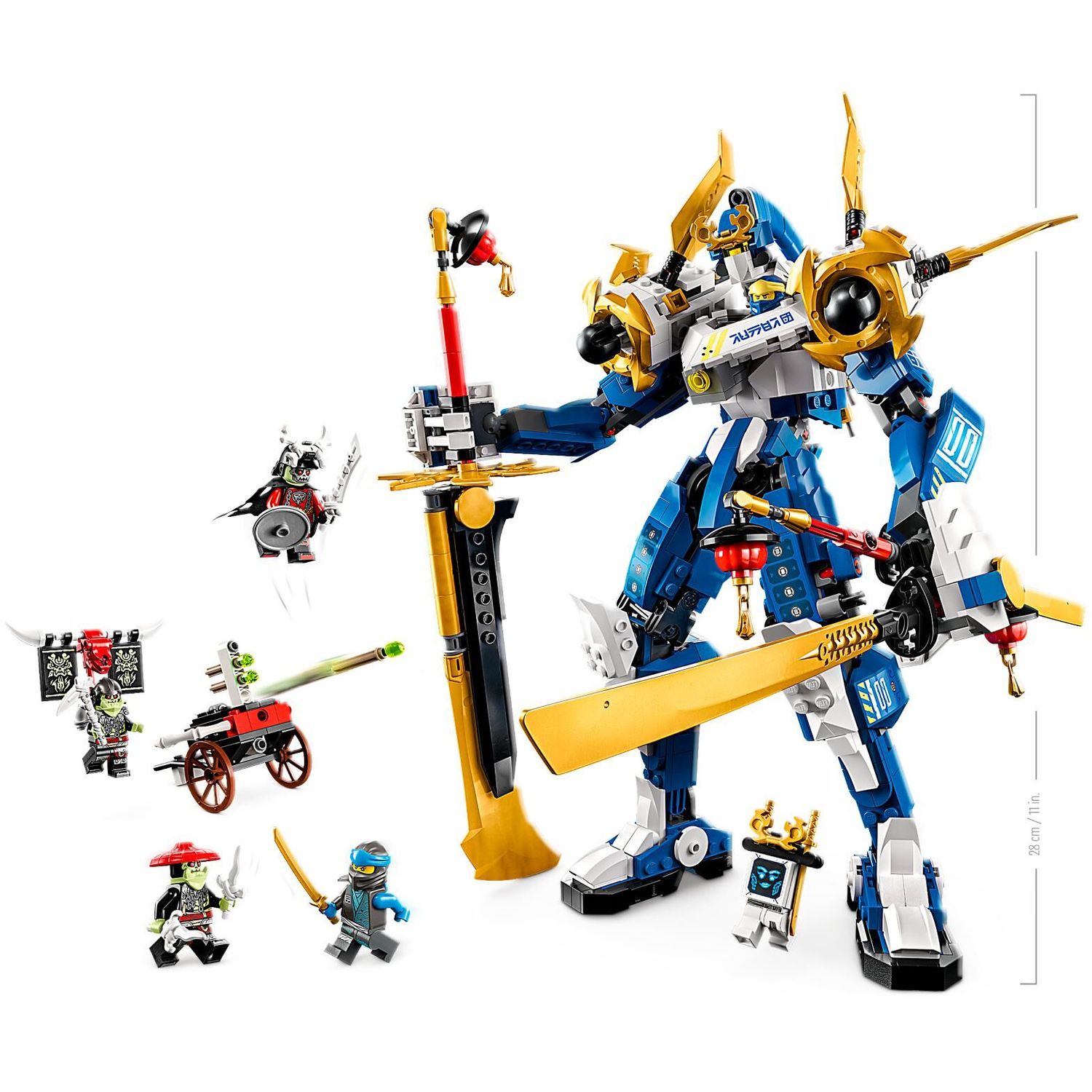 Конструктор LEGO Ninjago Механический титан Джея 71785 - фото 8