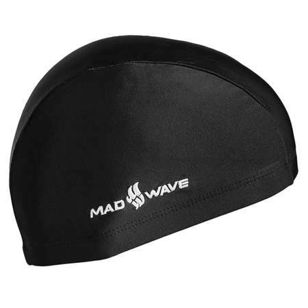 Шапочка для плавания Mad Wave Lycra Junior M0520 01 0 01W Черный