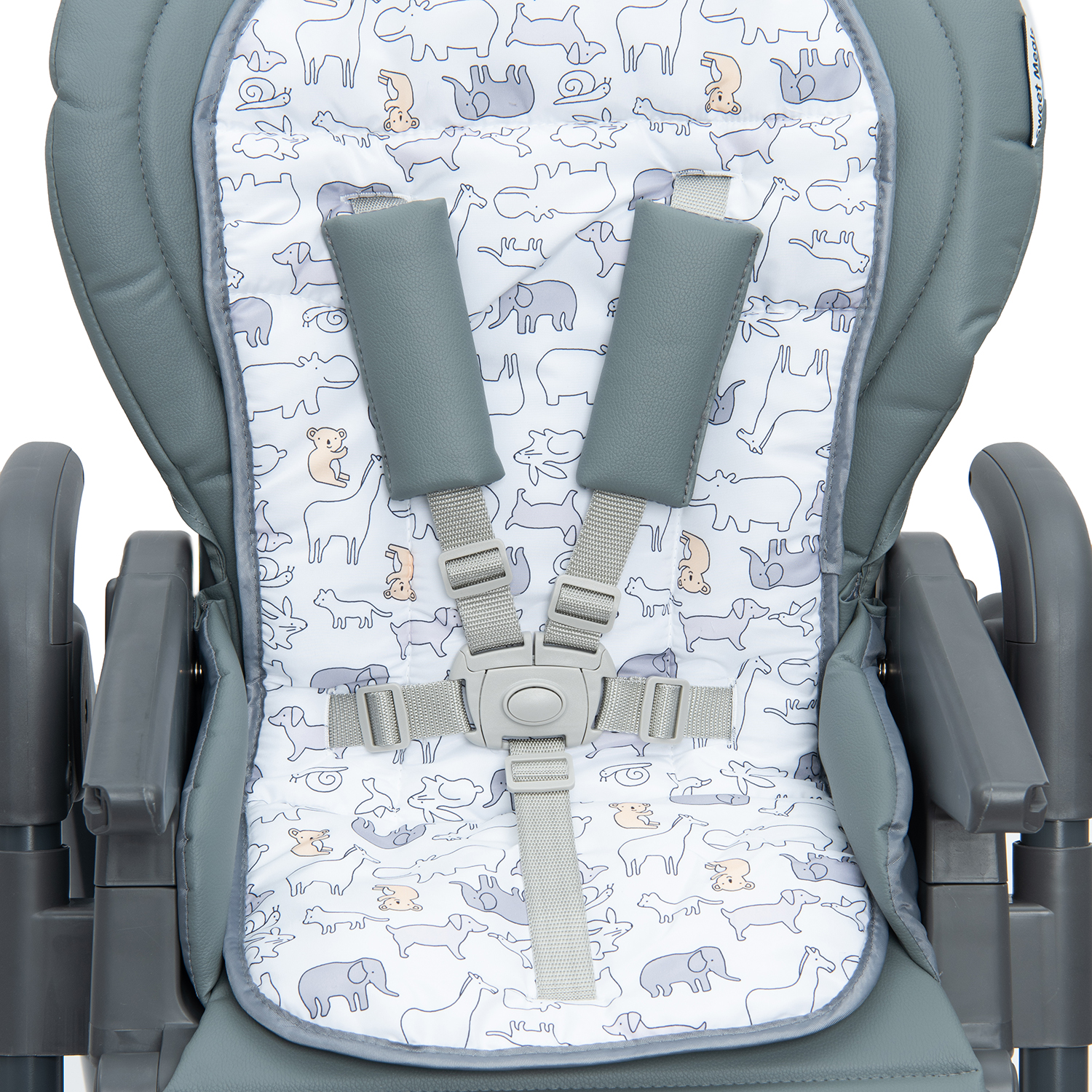 Стул для кормления Babyton Sweet Meals Grey - фото 9