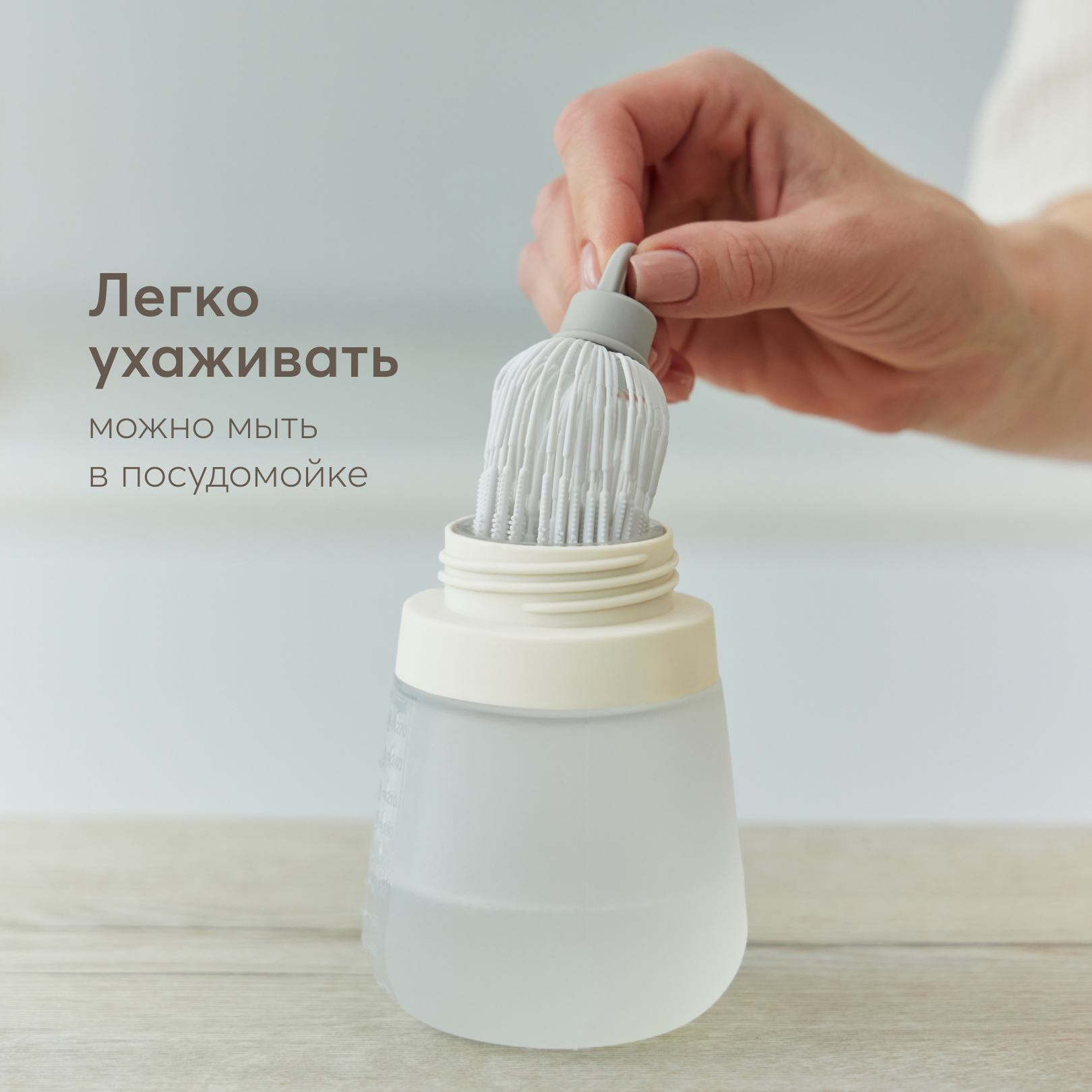 Бутылочка Happy Baby с крышкой и 2 сосками 270мл Cream с 0месяцев - фото 7