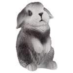 Копилка Elan Gallery 12х11х18 см Кролик милашка. серый с белыми лапками