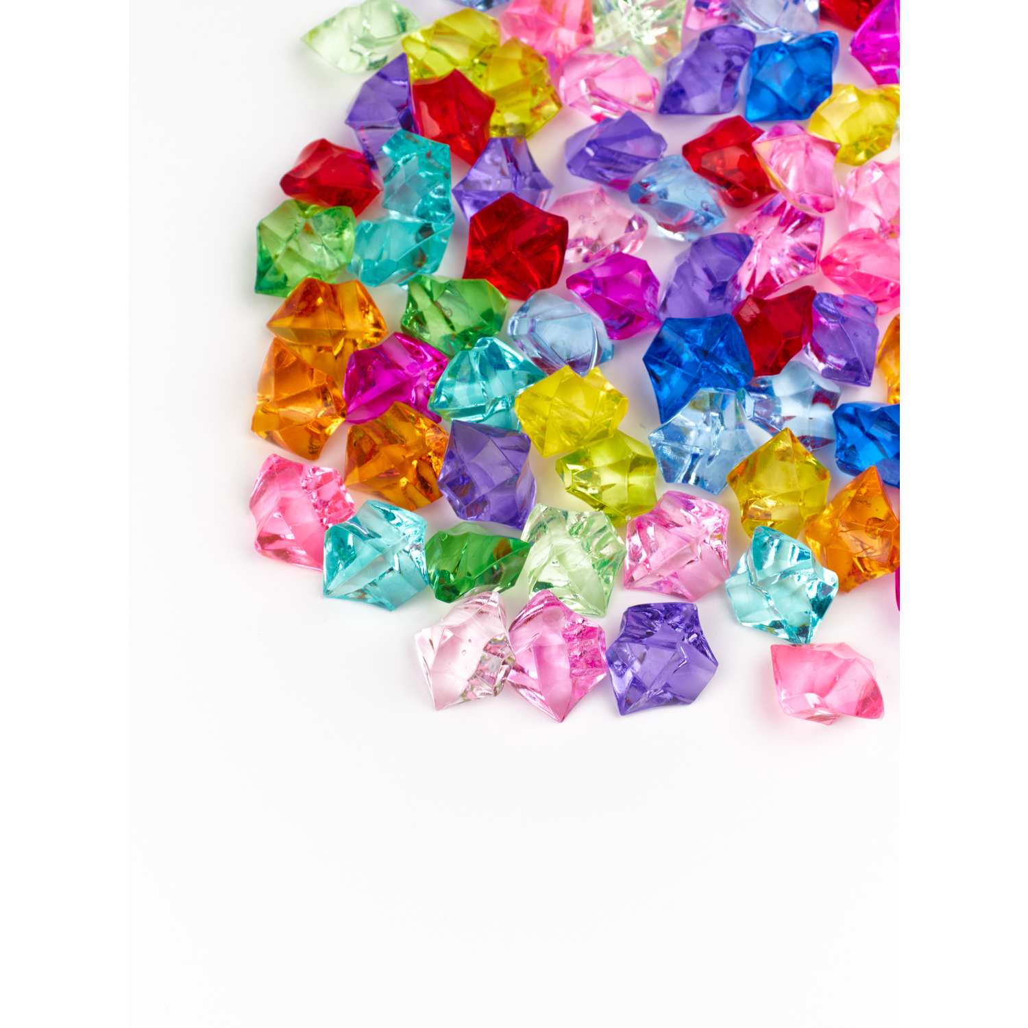 Камни декоративные из акрила Color Si Разноцветный 50 шт 18*25 мм - фото 11
