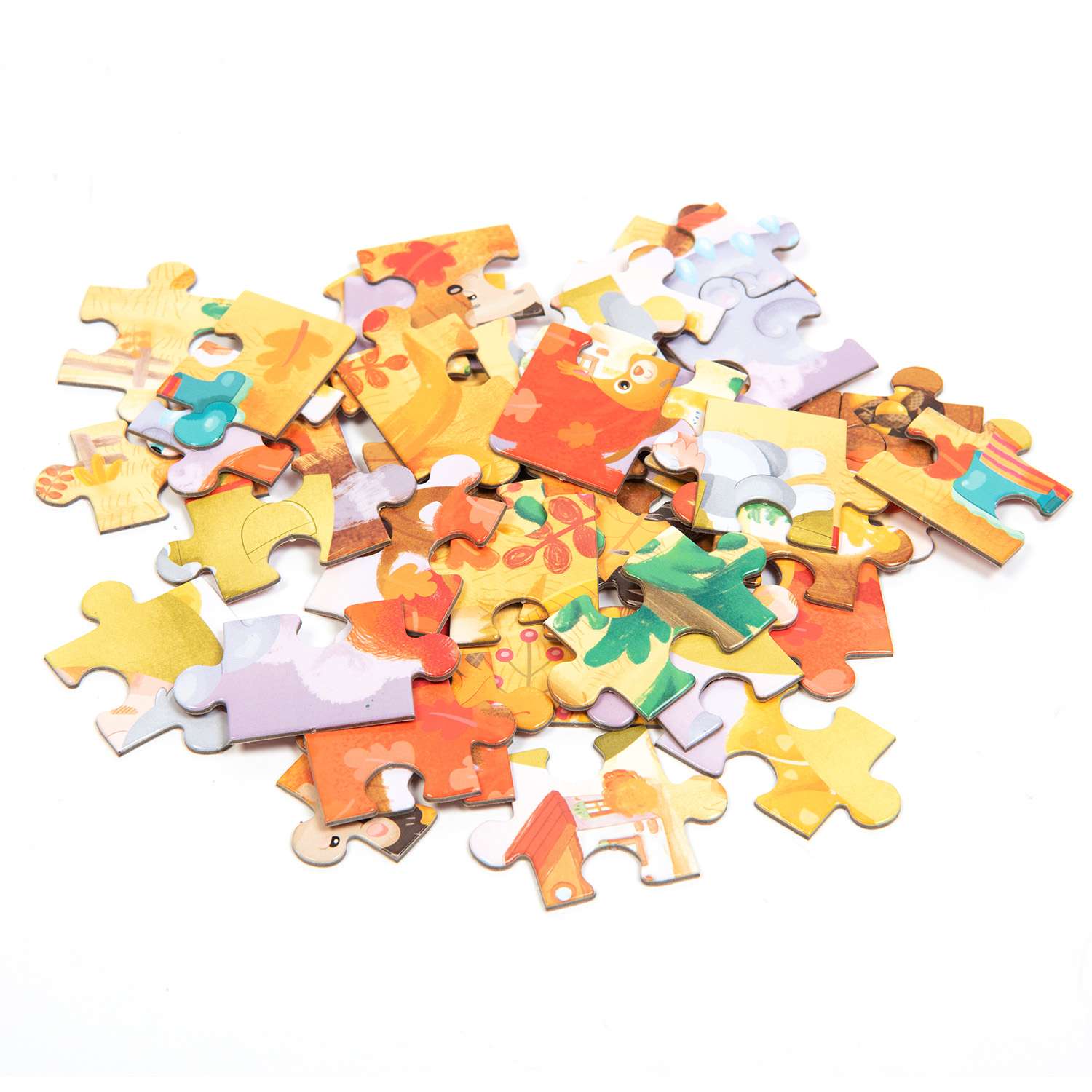 Пазл Baby Toys First Puzzle Времена года Осень 42 элемента 04161 - фото 2
