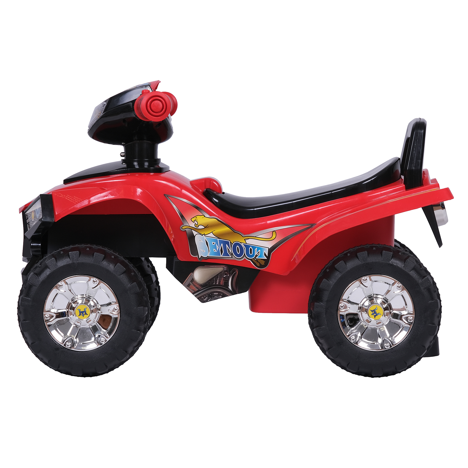 Каталка Sweet Baby ATV red - фото 6