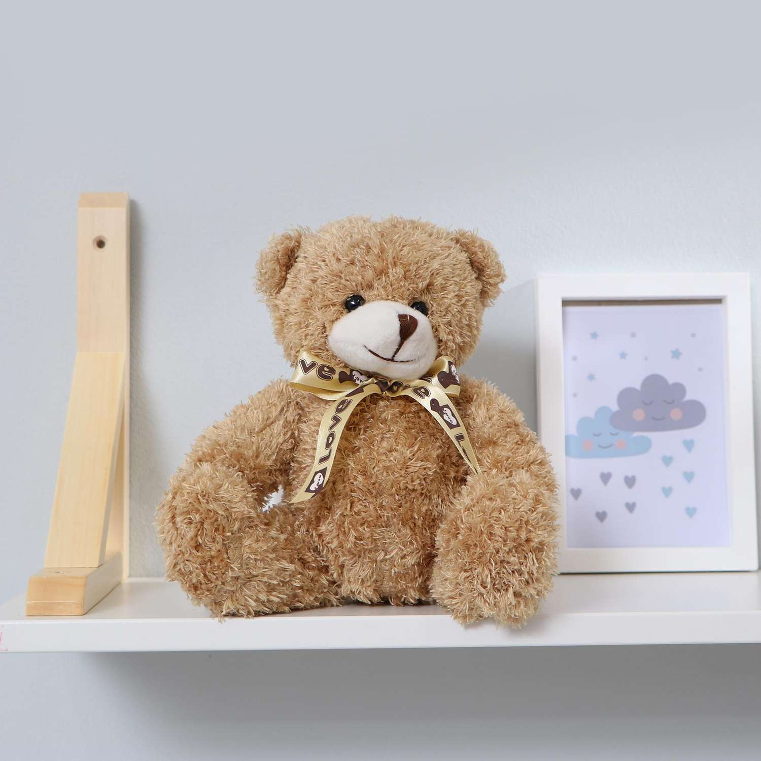 Мягкая игрушка Sima-Land Медведь с бантиком - фото 1
