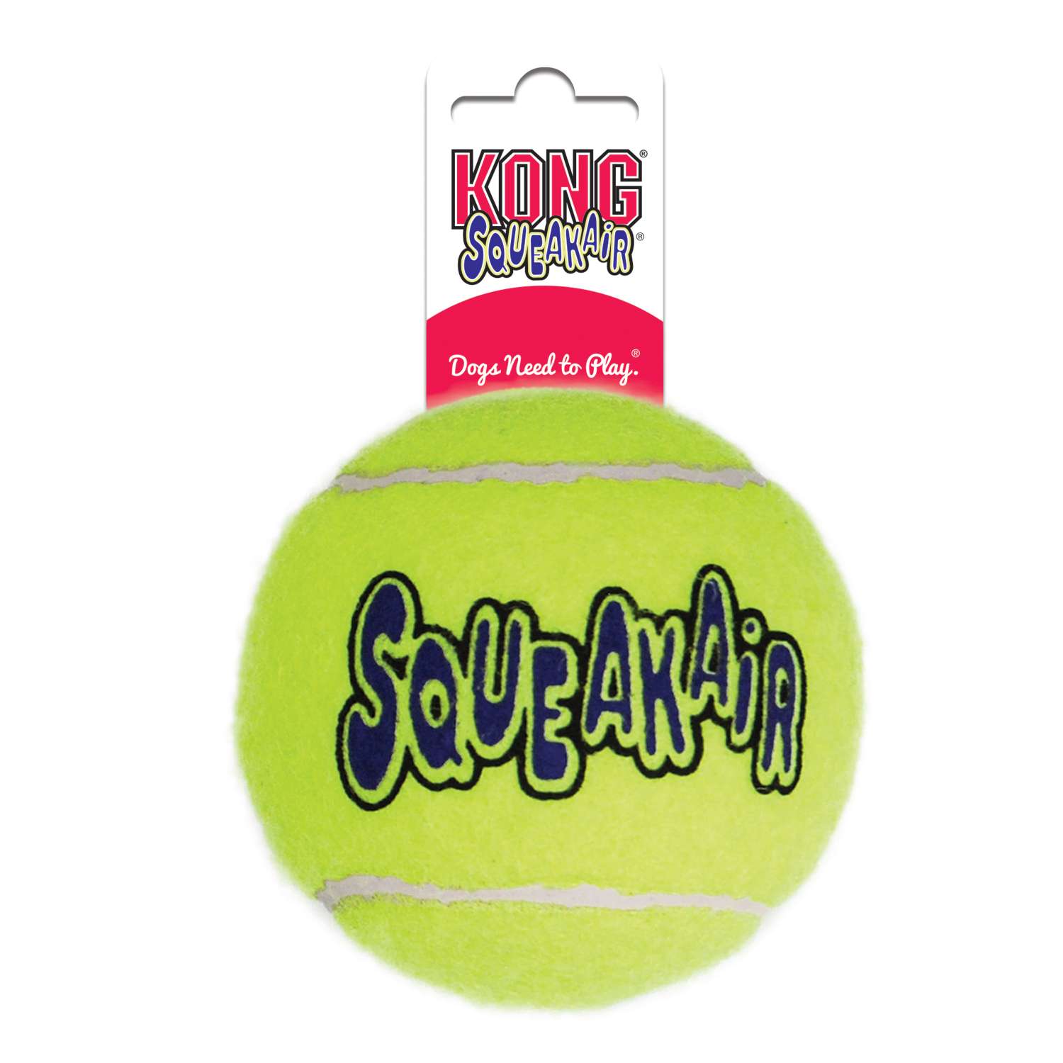 Игрушка для собак KONG Air Мяч теннисный большой AST1B - фото 2