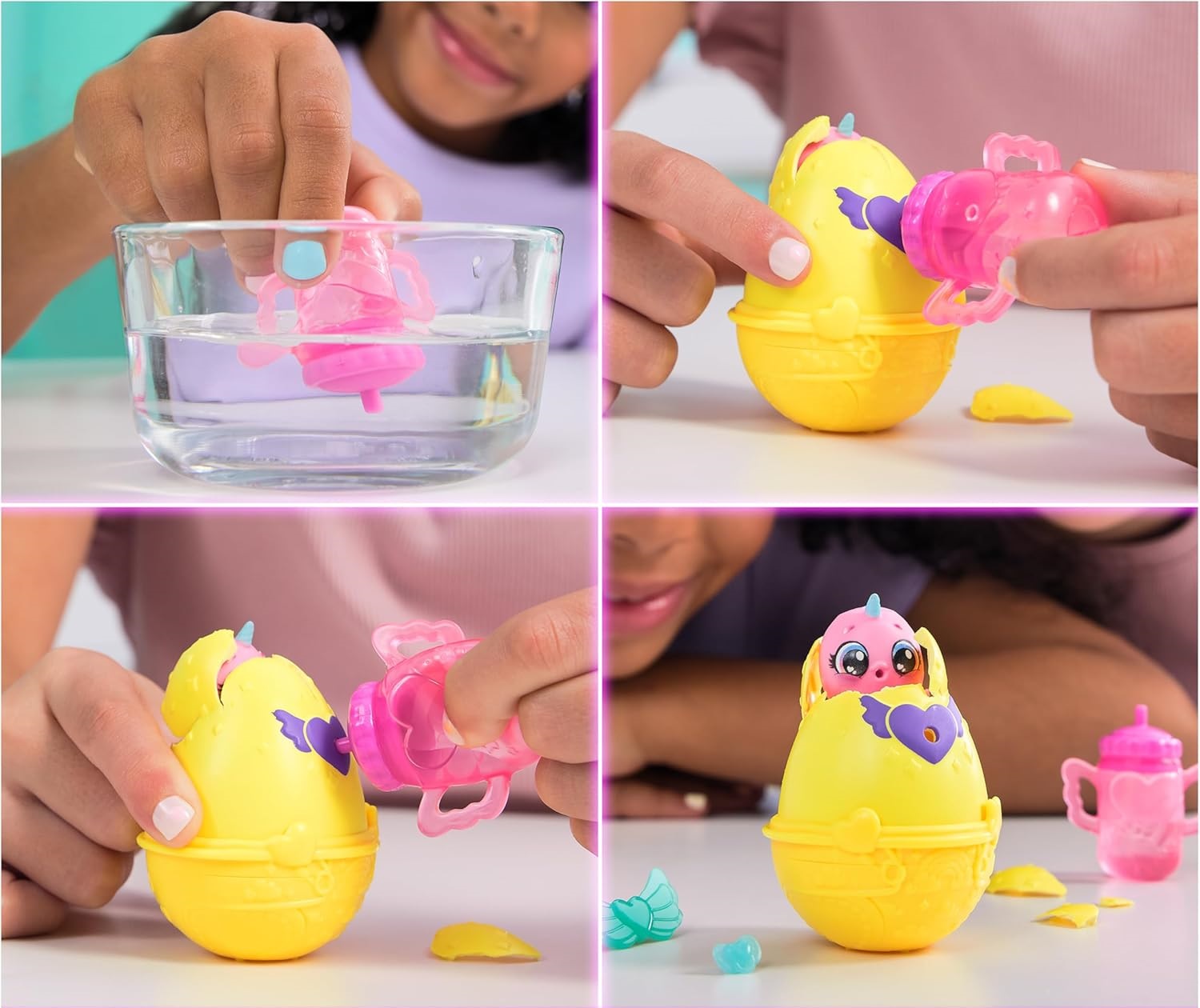 Игровой набор Hatchimals Неоновая Радужная Корзина - фото 7