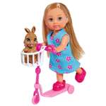 Кукла Evi love Еви на самокате с кроликом 5733338-МП