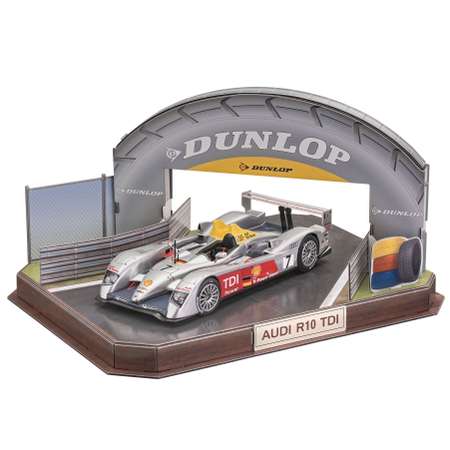 Сборная модель Revell Audi R10 TDI + 3D Puzzle Гоночная трасса в Ле-Мане