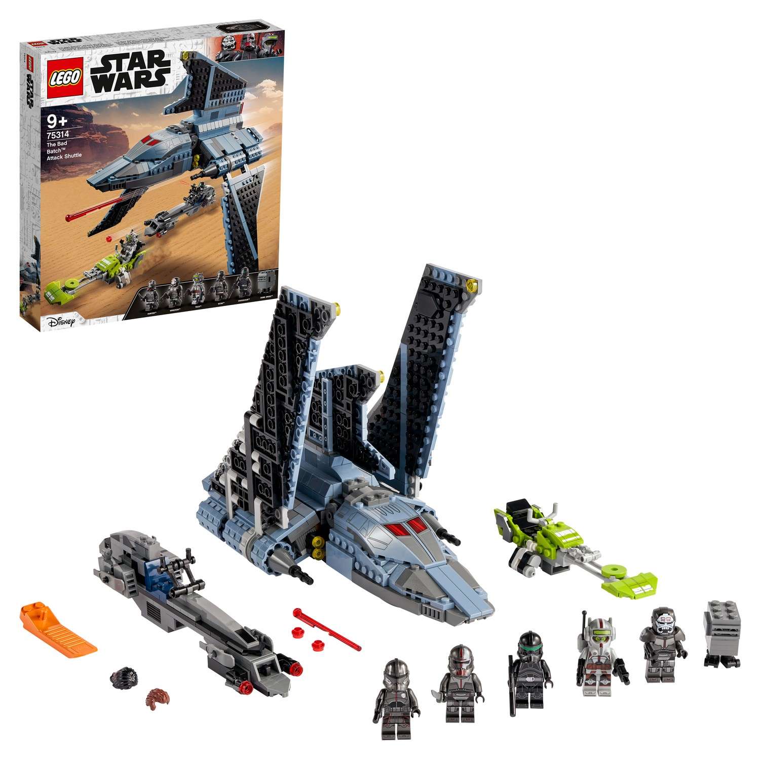 Конструктор LEGO Star Wars TM Штурмовой шаттл Бракованной Партии 75314 - фото 1