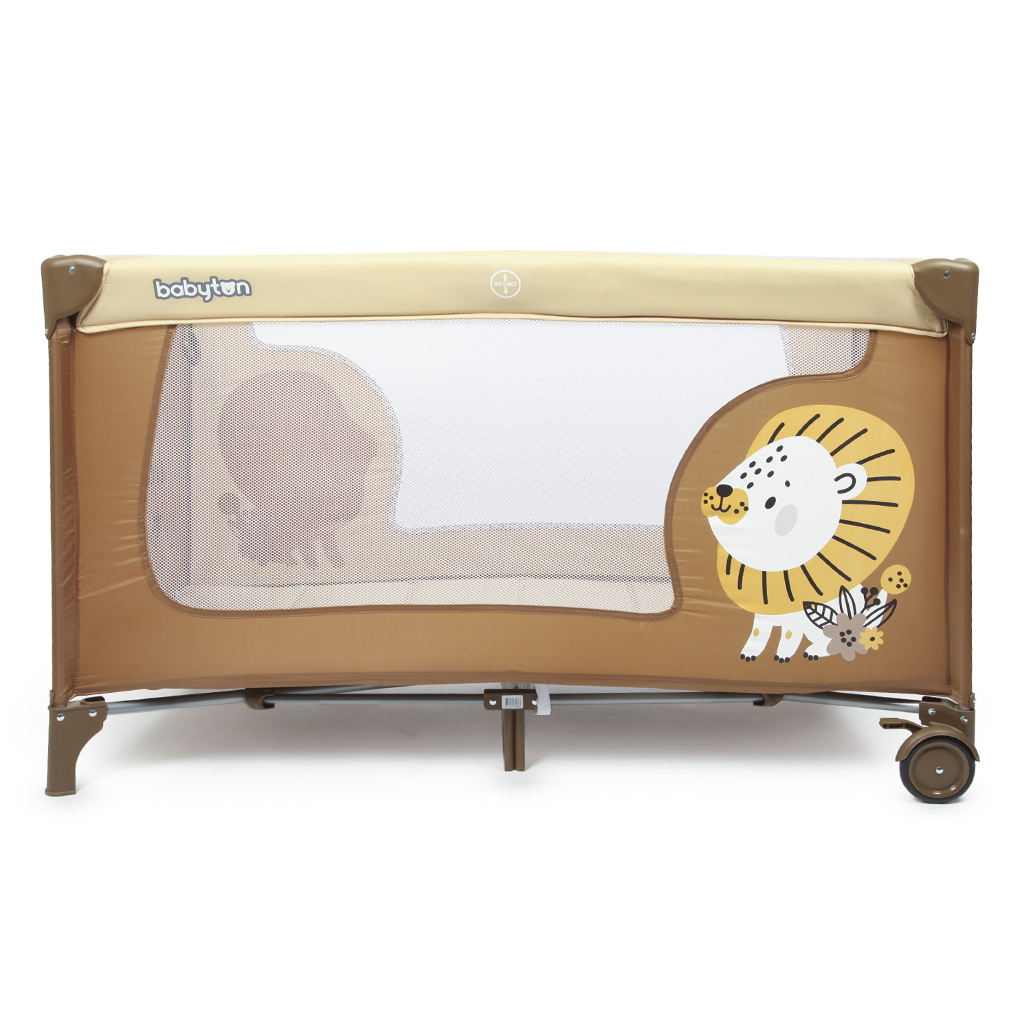 Манеж Babyton Play box Beige P612 - фото 2