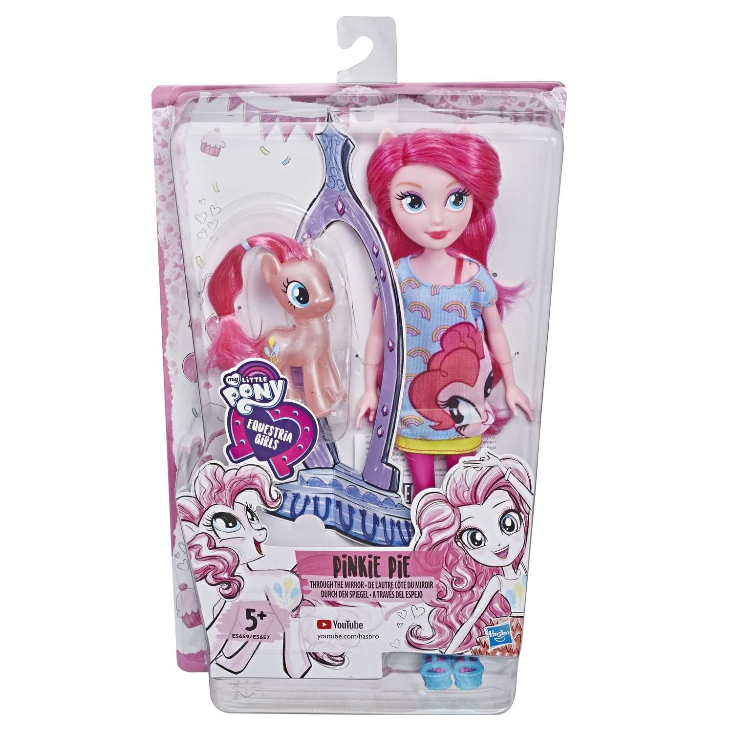 Набор игровой My Little Pony Equestria Girls Пони и кукла Пинки Пай E5659EU4 E5657EU4 - фото 2