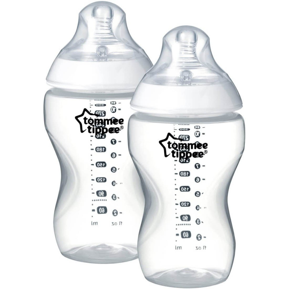 Бутылочка Tommee tippee для кормления Closer to nature 340 мл 3 мес + 2 шт. - фото 3