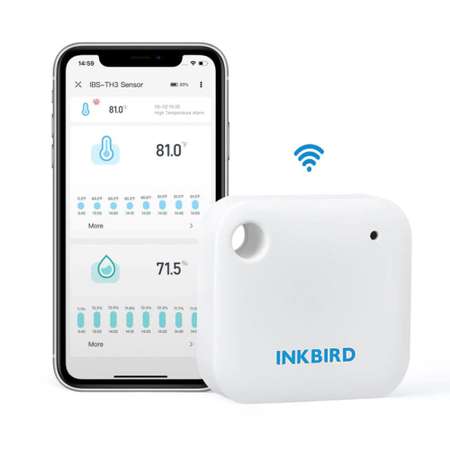 Wi-Fi термогигрометр INKBIRD IBS-TH3