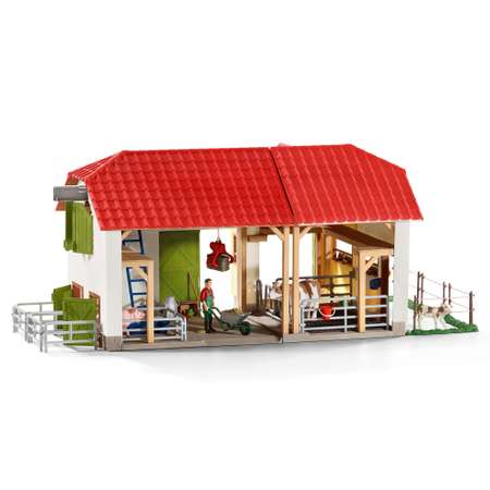 Большой набор SCHLEICH Ферма с животными и акс