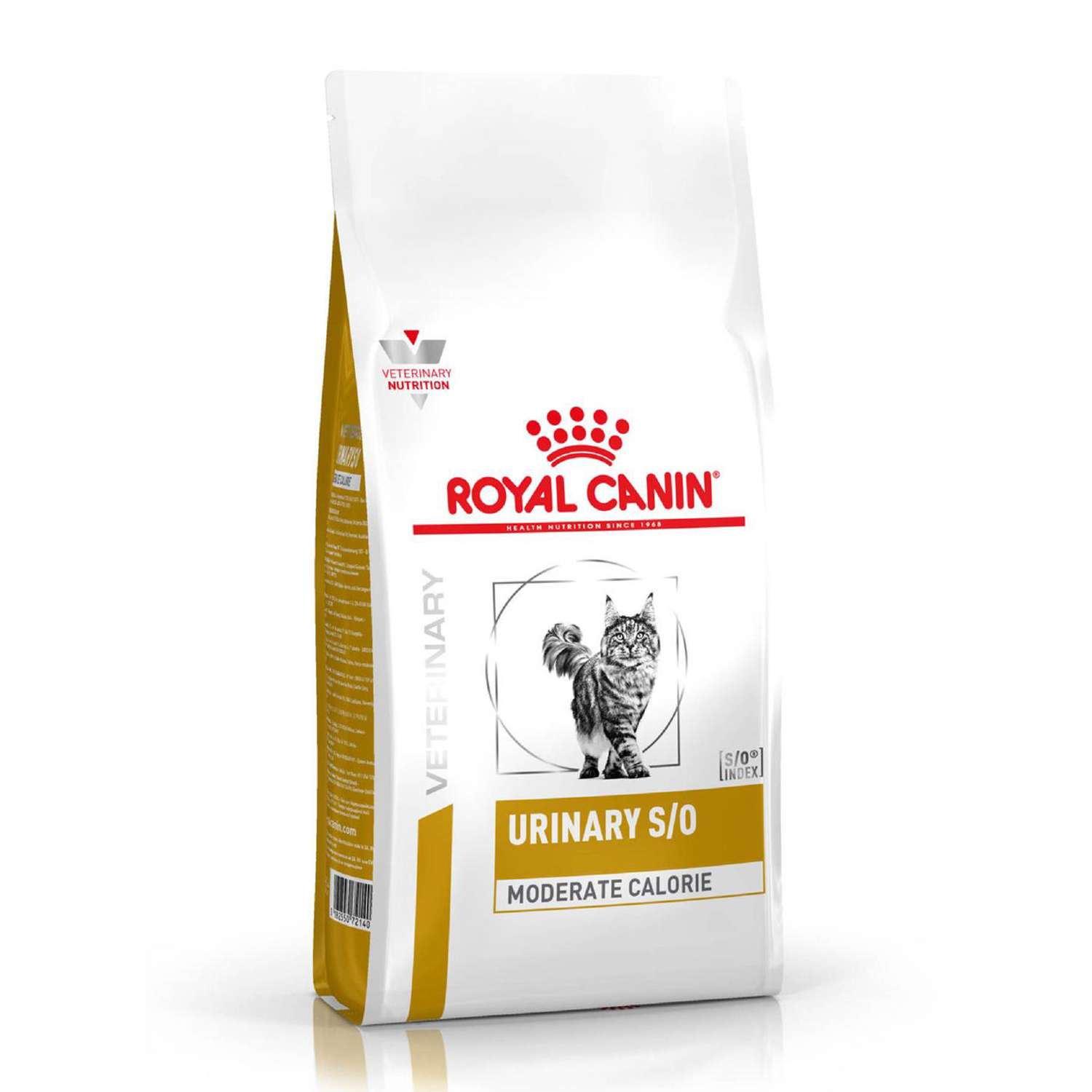 Корм для кошек ROYAL CANIN Veterinary Diet Urinary S/O Moderate Calorie Лечение и профилактика МКБ 1.5кг - фото 1