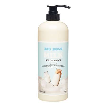 Гель для душа FOODAHOLIC Big Boss Milk Body Cleanser на основе молочного протеина 1000 мл