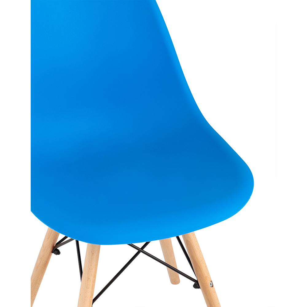 Стул Stool Group DSW Style cyan - фото 5