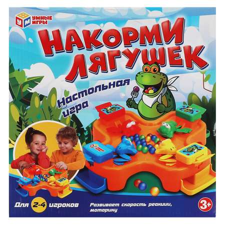 Настольная игра Умные Игры Накорми лягушек