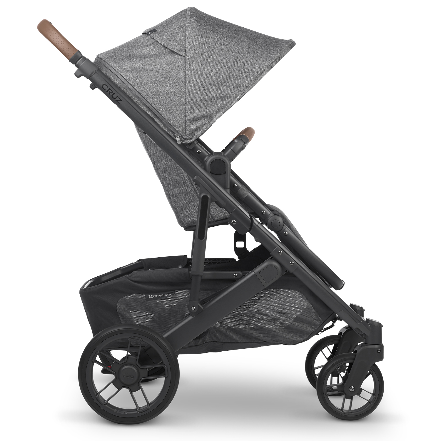 Коляска прогулочная UPPAbaby Cruz V2 Greyson Графитовый меланж - фото 17