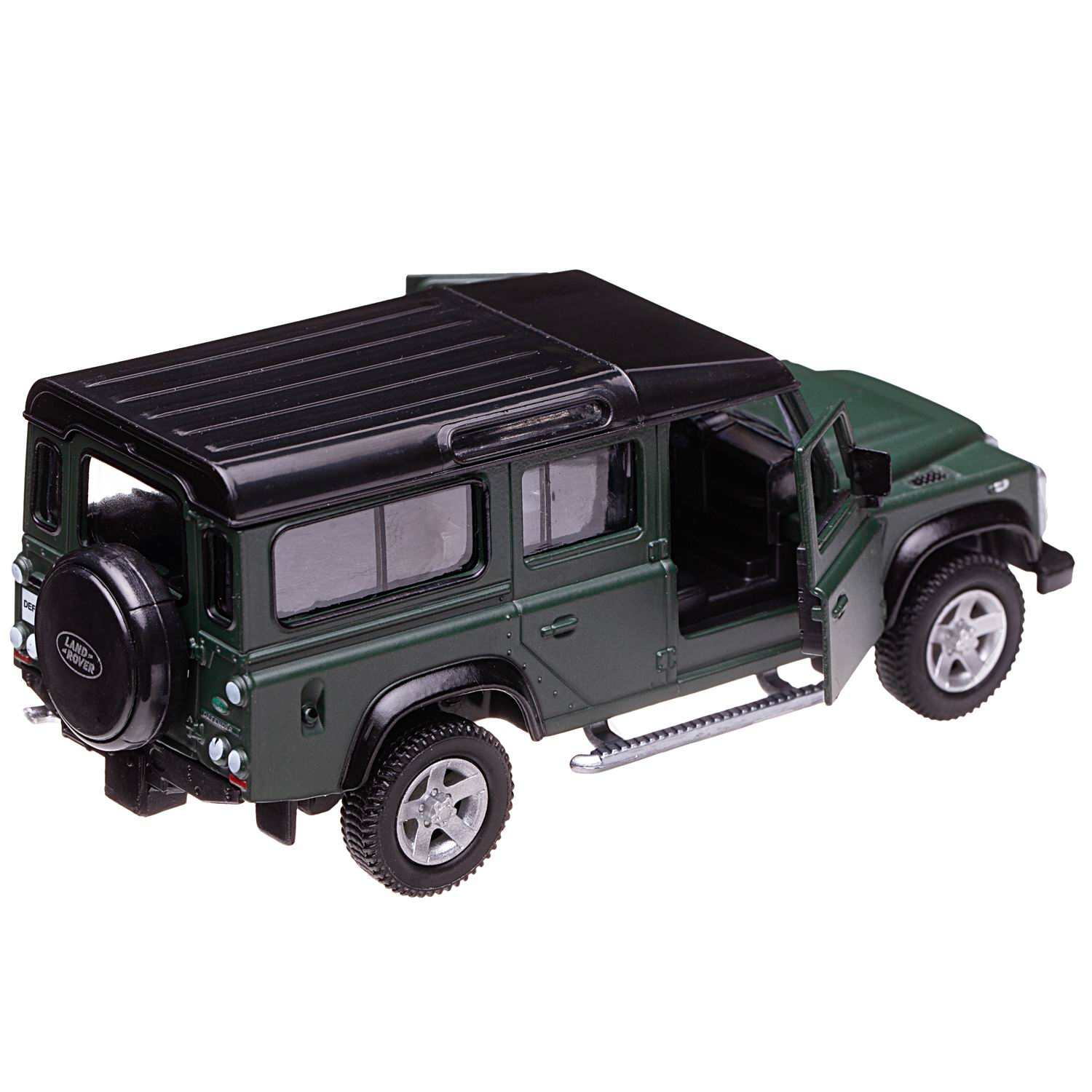 Внедорожник Uni-Fortune Land Rover 1:32 фрикционный зеленый 554006M(C) - фото 6