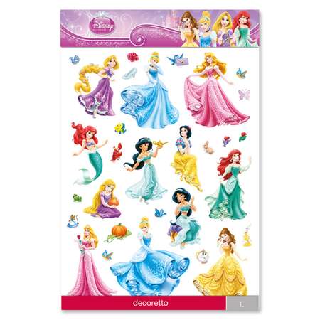 Интерьерный стикер Decoretto Disney Принцессы