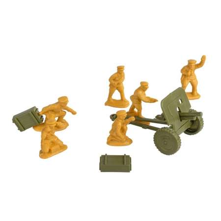 Игровой набор Форма Солдатики Артиллеристы Для масштабных моделей