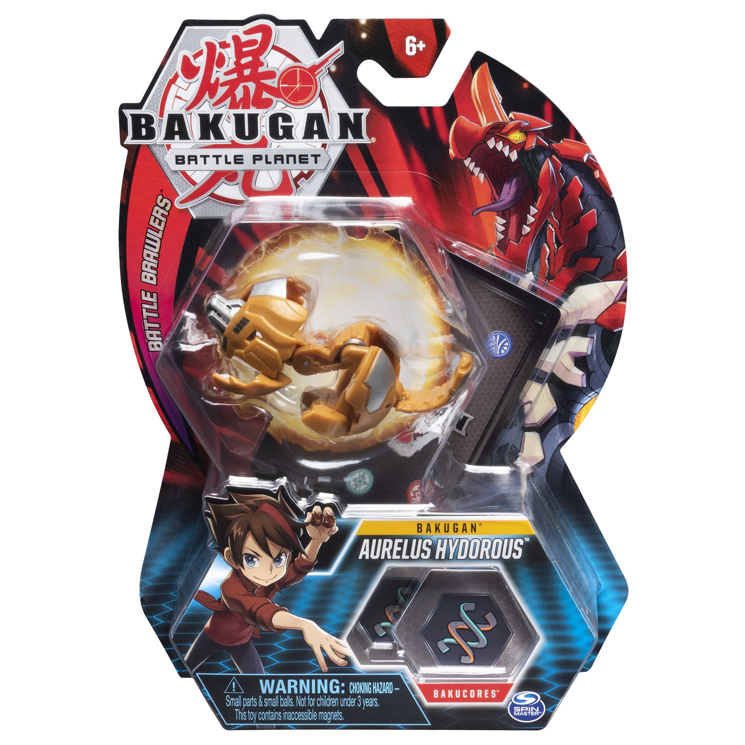 Фигурка-трансформер Bakugan Lion Gold 6045148/20108797 - фото 2