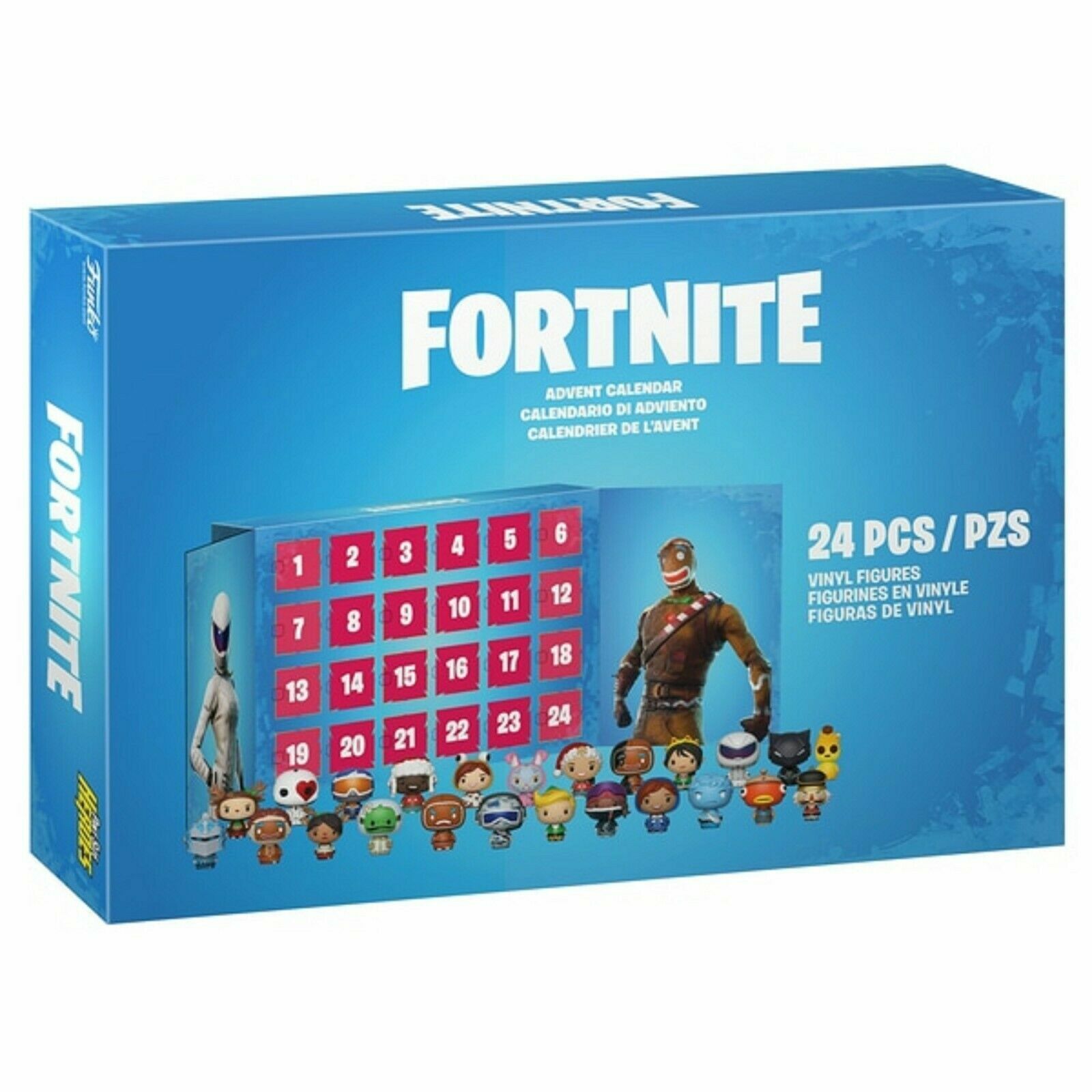 Подарочный набор Funko Advent Calendar Адвент Календарь с фигурками из игры  Fortnite купить по цене 7999 ₽ в интернет-магазине Детский мир