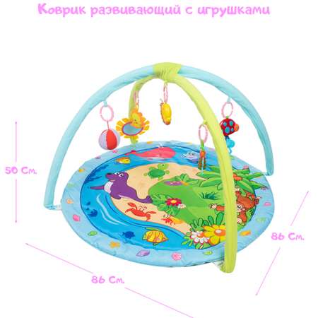 Развивающий коврик RIKI TIKI BK1819110246