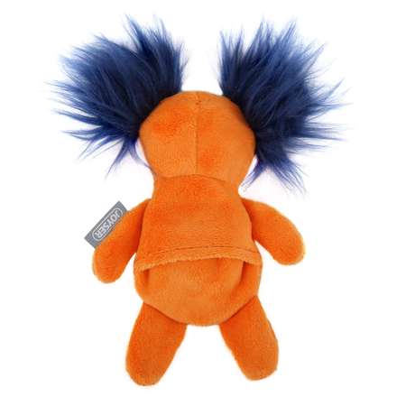 Игрушка для собак JOYSER Puppy Белка со сменной пищалкой S 15см Оранжевая