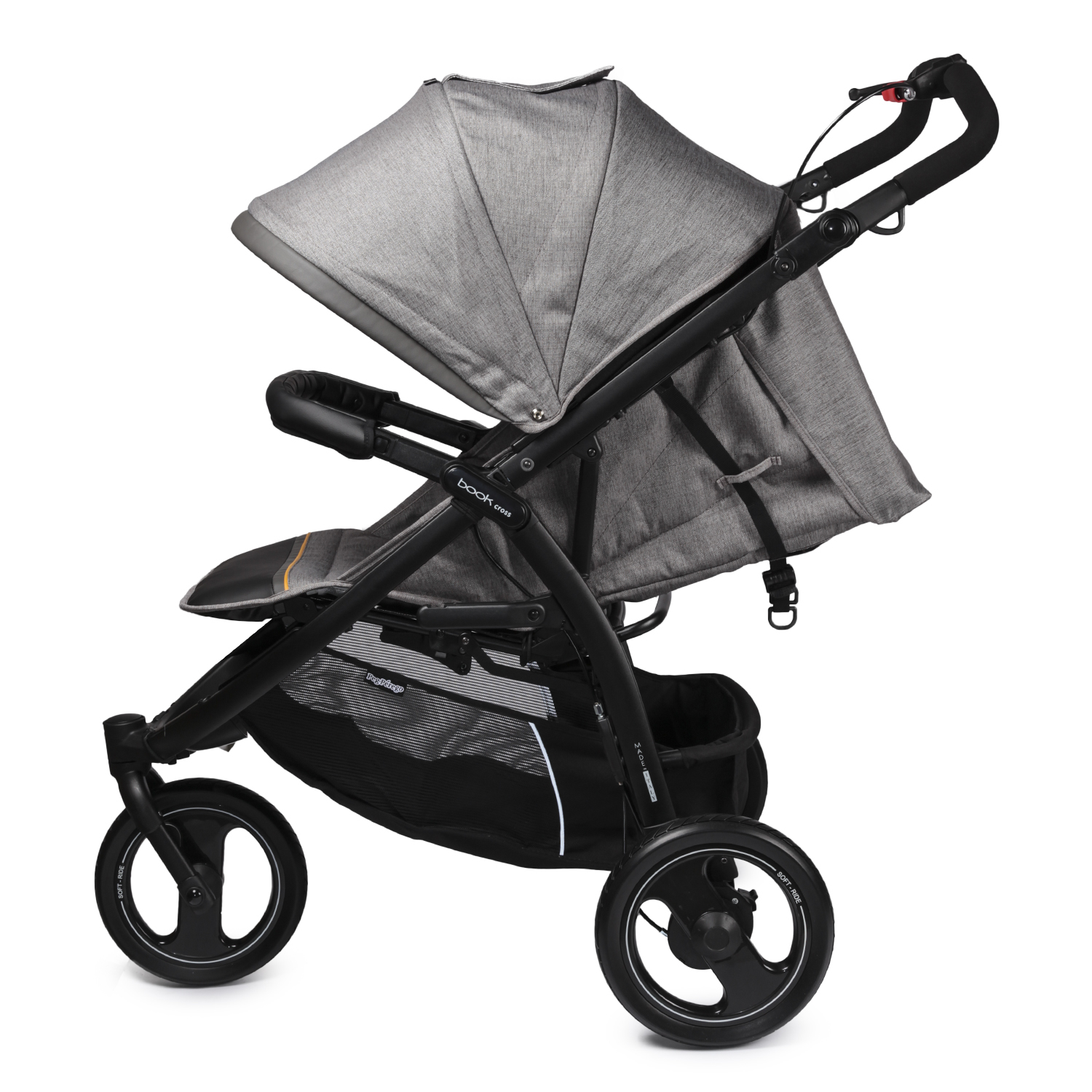 Коляска Peg-Perego Book Cross Luxe Grey - фото 3