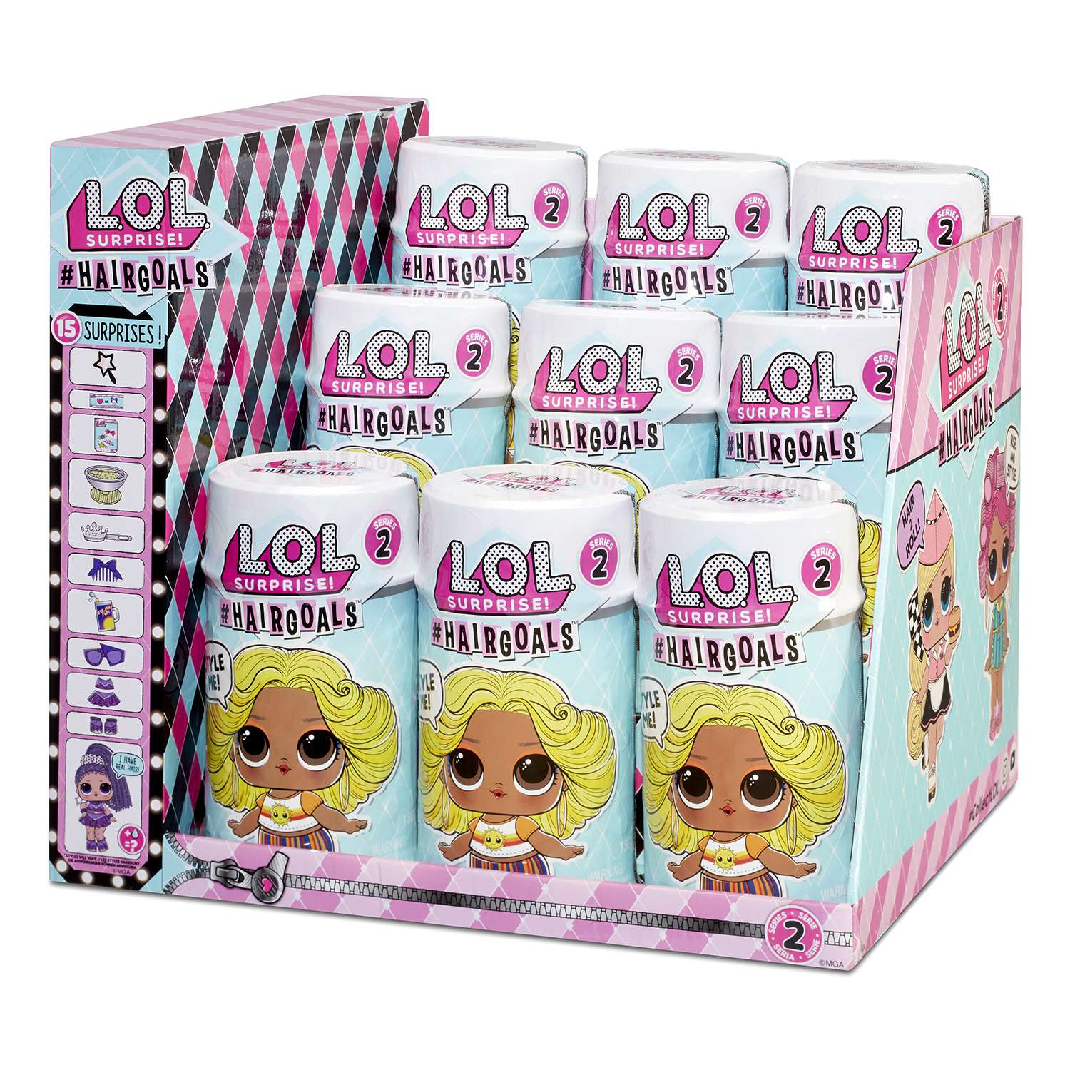 Кукла L.O.L. Surprise! Hairgoals 2.0 в непрозрачной упаковке (Сюрприз) 572657EUC 572657EUC - фото 18